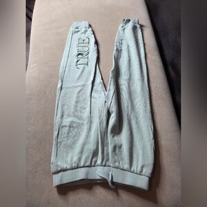True Religion Light Sage Green Track Joggers
